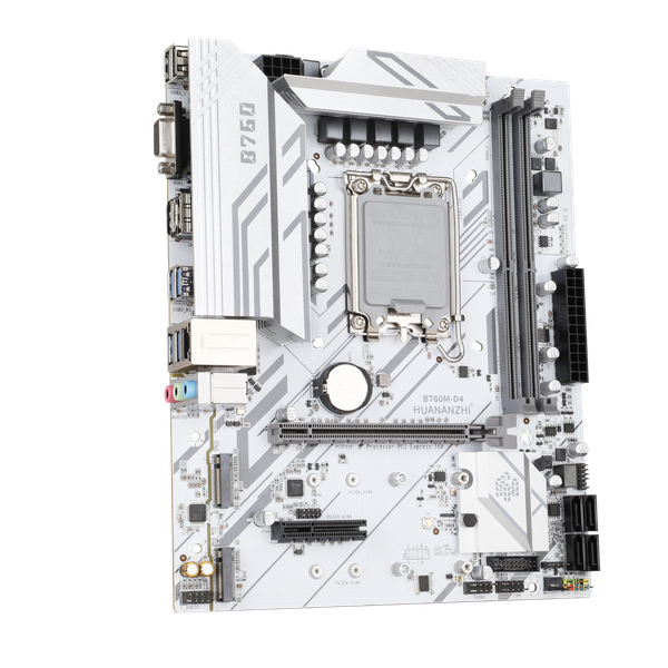 Bo mạch chủ HUANANZHI B760M-D4 WHITE