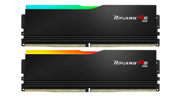 RAM DR5 64G BUSS 5200 GSKILL RIPJAWS M5 RGB (F5-5200J4040A 32GX2 -RM5RK ) ĐEN