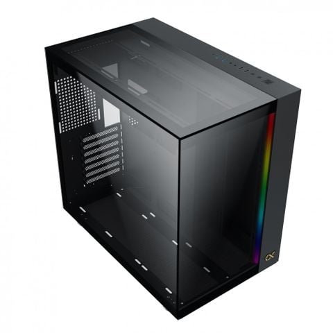 Vỏ Case Xigmatek AQUA ULTRA - PREMIUM GAMING E-ATX - Đen/Black