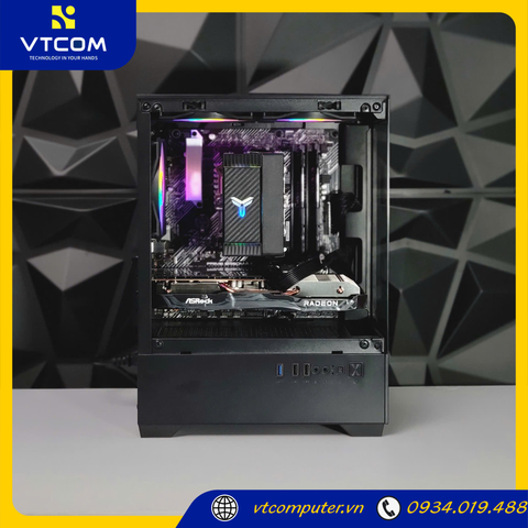 PC VTCOM x ALPHARD x CHALLENGER ( RYZEN 7 5700X3D / 16GB (8GBX2) / 256GB / RX 6600 8GB )
