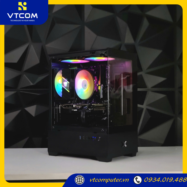 PC VTCOM x VIEW x OCPC ( i5 11400F / 16GB / 256GB / RX 580 8GB )