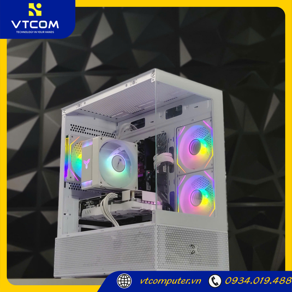 PC VTCOM x ALPHARD x UNIKA BLIZZARDS ( I3 12100F / 16GB / 256GB / RX580 8GB )