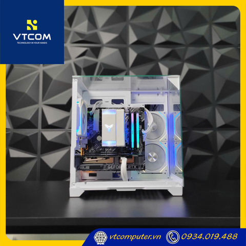 PC VTCOM x OCEAN x DUAL ( Ryzen 7 5700X3D / 16GB / 256GB / RTX 4060 )