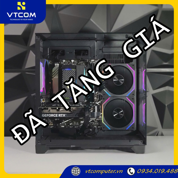 PC VTCOM x OCEAN x DUAL ( I5 14400F / 16GGB / 256GB / RTX 4060 8GB )