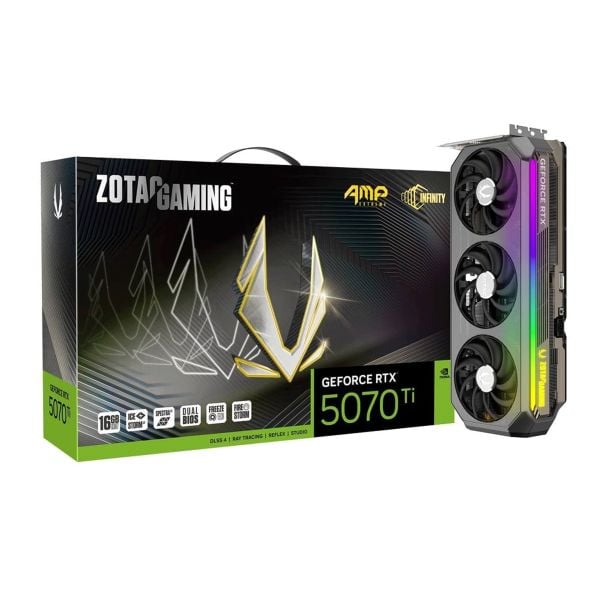 Card màn hình ZOTAC GAMING RTX 5070Ti AMP Extreme Infinity