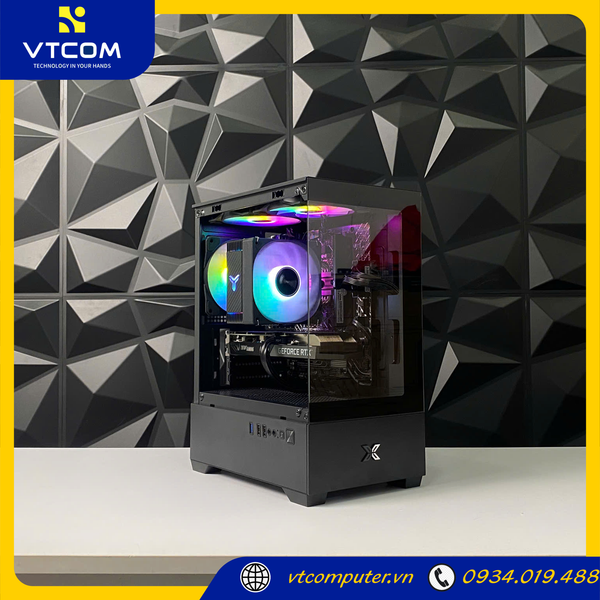PC VTCOM x VIEW II x TWIN ( I5 12400F / 16 GB / 256 GB / RTX 3060 12GB )