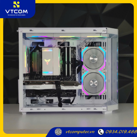 PC VTCOM x CUBI x CHALLENGER ( Ryzen 5 7500F / 32GB / 256GB / RX6600 8GB )