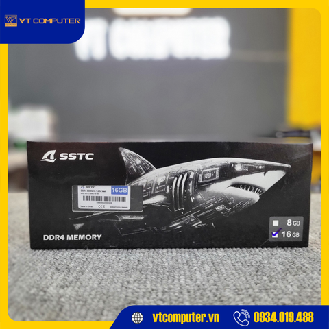 Ram DDR4 SSTC 16GB Buss 3200Mhz Tản Nhiệt - New