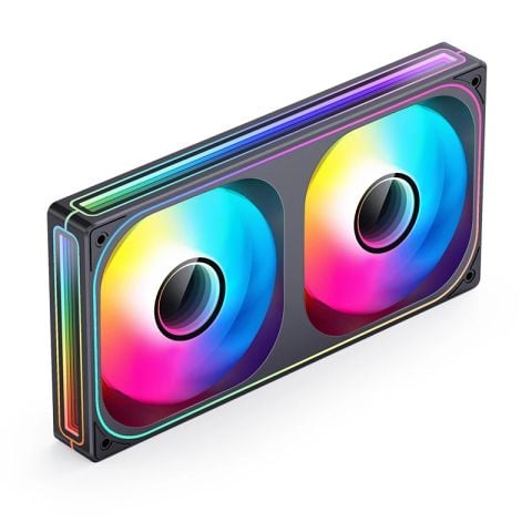 Fan Case Jonsbo ZB-240B Xuôi - Đen/Black