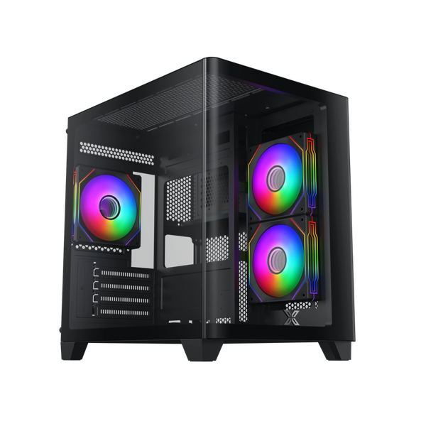 Vỏ Case Xigmatek Pano M Nano 3GF Đen/Black | Micro ATX