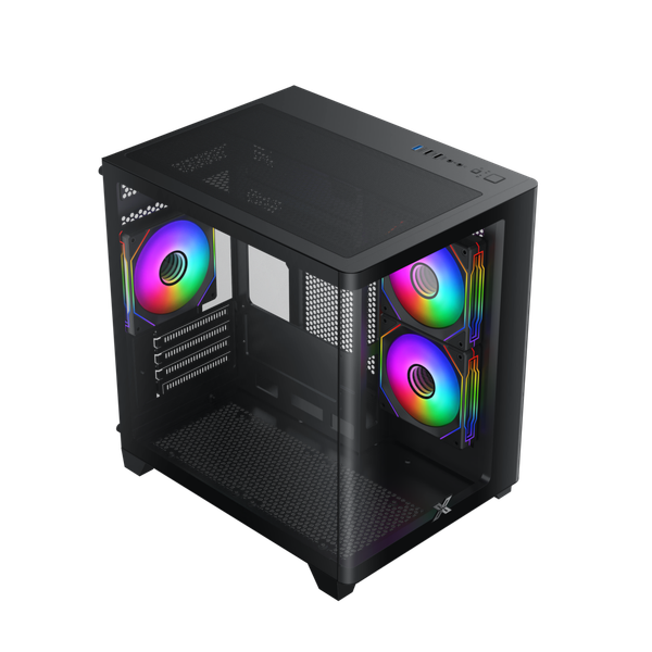 Vỏ Case Xigmatek Pano M Nano 3GF Đen/Black | Micro ATX