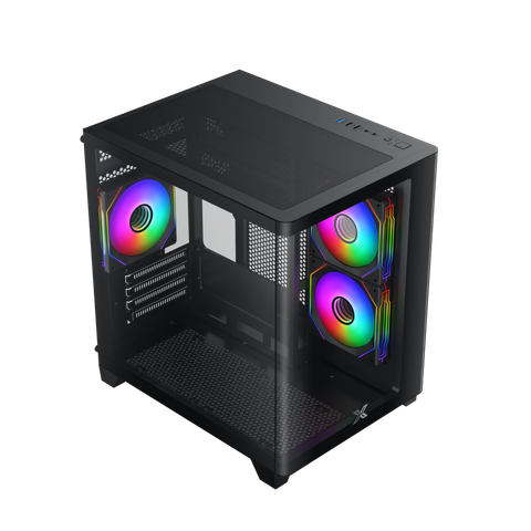 Vỏ Case Xigmatek Pano M Nano 3GF MATX Đen/Black