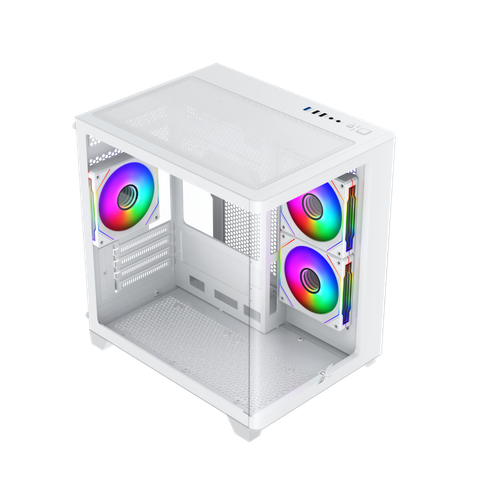 Vỏ Case Xigmatek Pano M Nano 3GF MATX Trắng/White