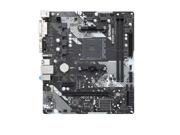 Bo mạch chủ Asrock B450M-HDV R4.0 DDR4