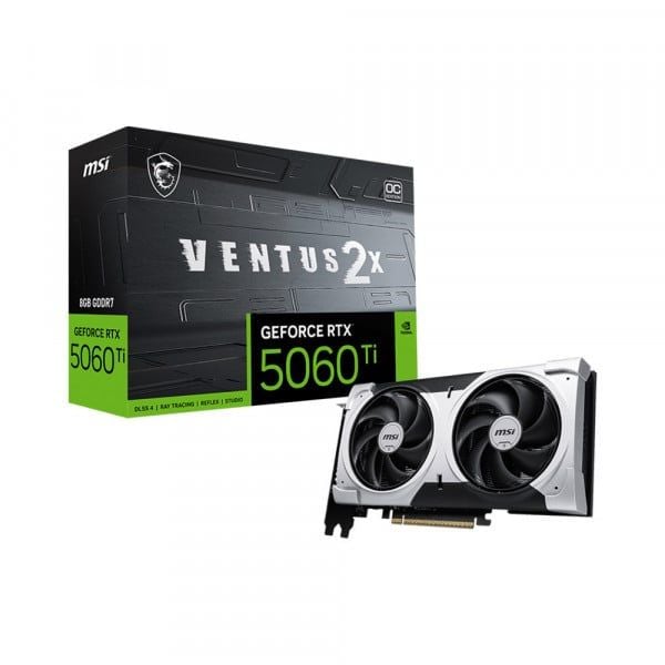 Card màn hình MSI GeForce RTX 5060Ti VENTUS 2X OC PLUS 8GB