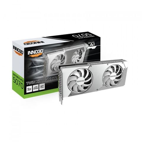 Card màn hình INNO3D GeForce RTX 5070 X2 OC WHITE 12GB GDDR7
