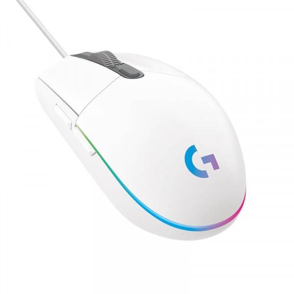 Chuột có dây G203 Lightsync Gaming Trắng/White