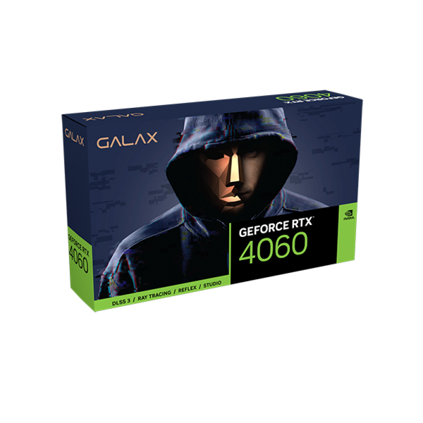 Card màn hình GALAX GeForce RTX™ 4060 OC 2X 1-Click 8GB GDDR6