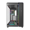 CASE MONTECH KING 95 PRO BLACK ARGB (CAKING95PROBLMT) ( KÈM 6 FAN ) NEW