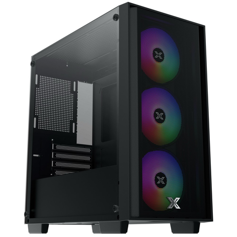 Vỏ Case Xigmatek NYX Air II 3F MATX Đen ( Sẵn 3 Fan RGB )