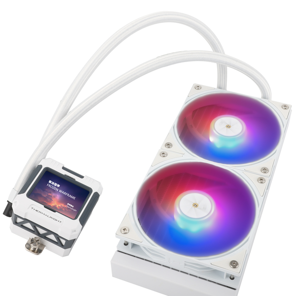 Tản nhiệt AIO Thermalright Frozen Warframe 240 ARGB - Trắng/White