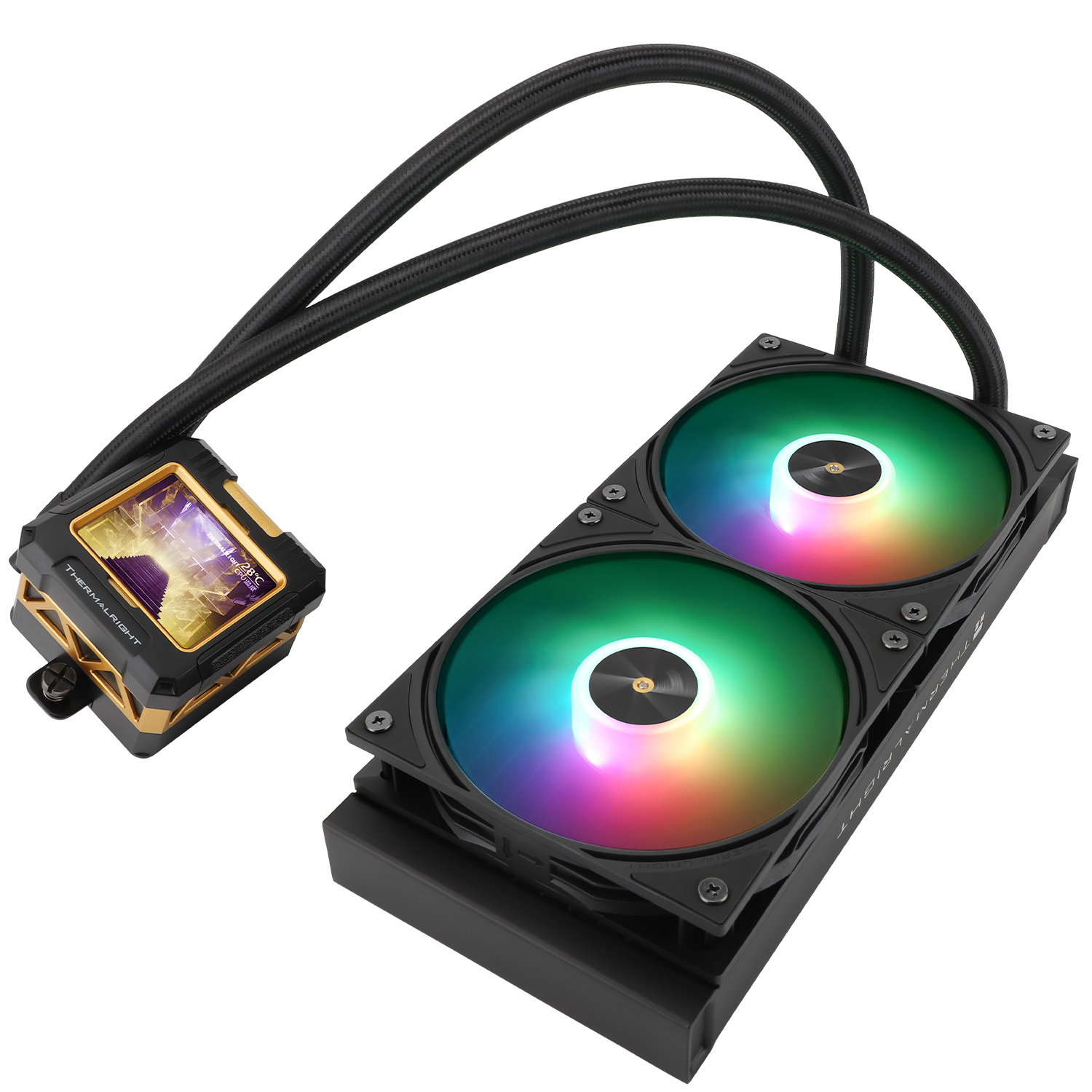 FAN TẢN NHIỆT NƯỚC THERMALRIGHT FROZEN WARFRAME 240 BLACK ARGB NEW - Máy tính, linh kiện, phụ kiện PC giá rẻ | VTCOMPUTER.VN