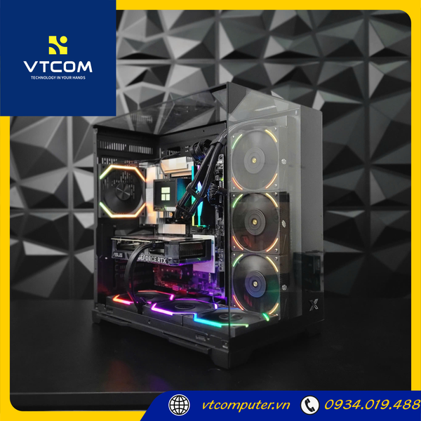 PC VTCOM x OCEAN x DUAL ( Ultra 5 245KF / 32GB / 1TB / RTX 4070 )