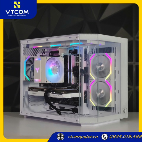 PC VTCOM x CUBI x CHALLENGER ( Ryzen 5 7500F / 32GB / 256GB / RX6600 8GB )