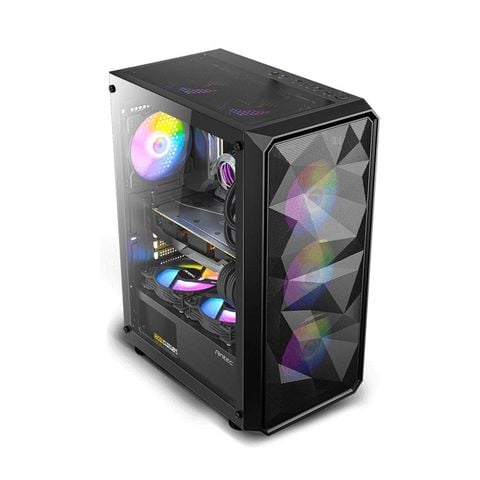 Vỏ case Antec AX83 RGB 4 Fan Đen/Black | E-ATX