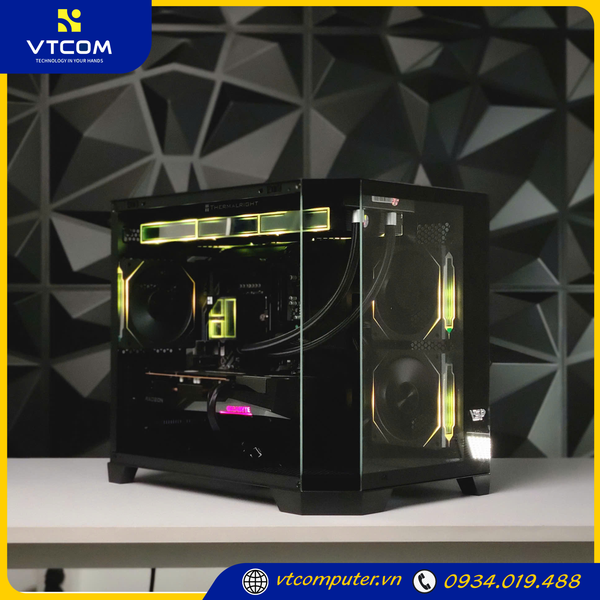 PC VTCOM x LUXURY x GAMING ( i5 14400F / 16GB / 256GB / RX 7600 8GB )