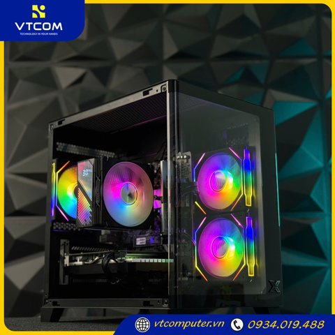 PC VTCOM x PANO M NANO x OCPC ( Ryzen 5 7500F / 16GB / 256GB / RTX 2060 SUPER 8G )