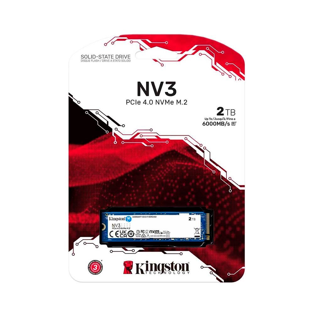 Ổ cứng SSD Kingston NV3 2TB M.2 NVMe Gen 4 - Máy tính, linh kiện