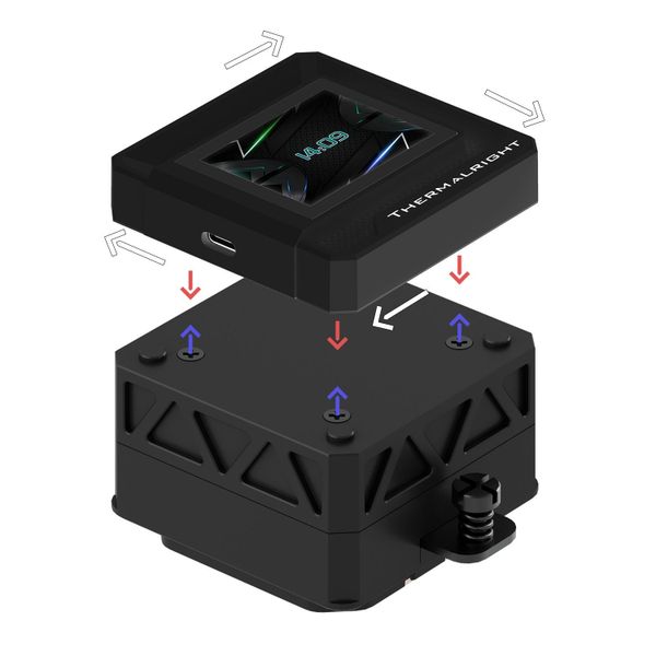 Tản nhiệt AIO THERMALRIGHT FROZEN WARFRAME SE 240 Đen/Black