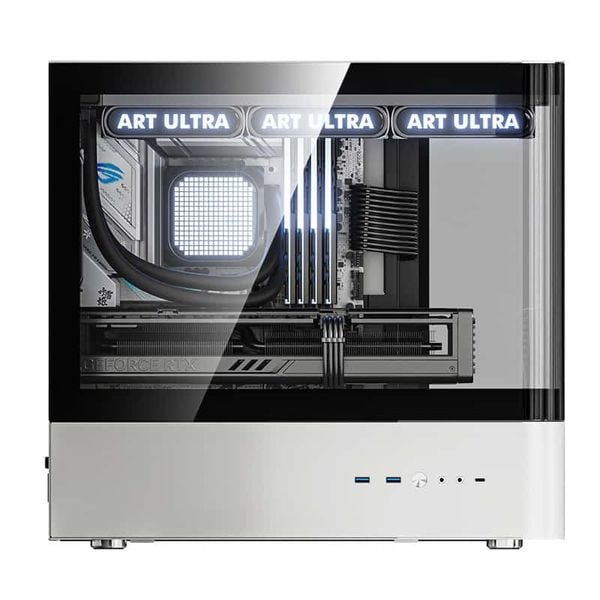 Vỏ case QC.ART ULTRA HM1 TRắng/White | Micro ATX