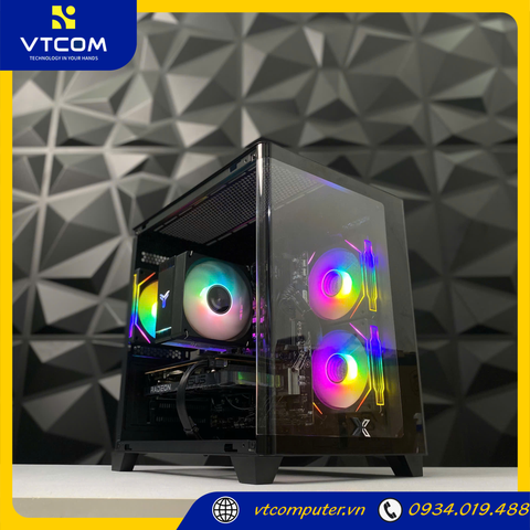 PC VTCOM x PANO x DUAL ( RYZEN 5 7500F / 16GB / 256GB / RX6600 8GB )