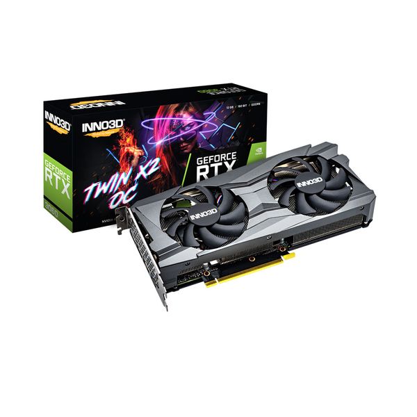 Card màn hình Inno3D GeForce RTX 3060 Twin X2 12G GDDR6