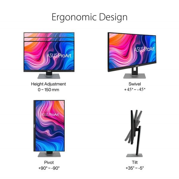 Màn hình phẳng ASUS ProArt PA278CV-P 27 inch / 2K / IPS / 75Hz
