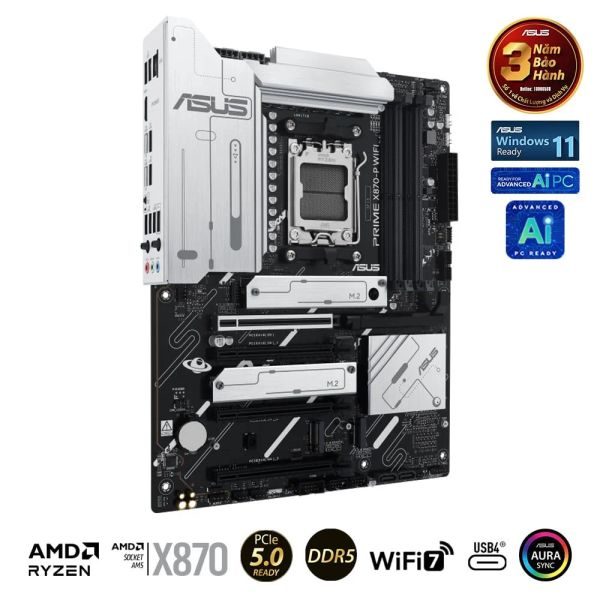 Bo mạch chủ ASUS PRIME X870-P-CSM DDR5