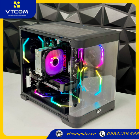 PC VTCOM x AQUANAUT x TWIN ( I5 12400F / 16GB / 512GB / RTX 3060 12GB )