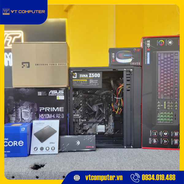 PC VTCOM x BACKTOSCHOOL  ( I3 10105/ Intel® UHD Graphics 630 )