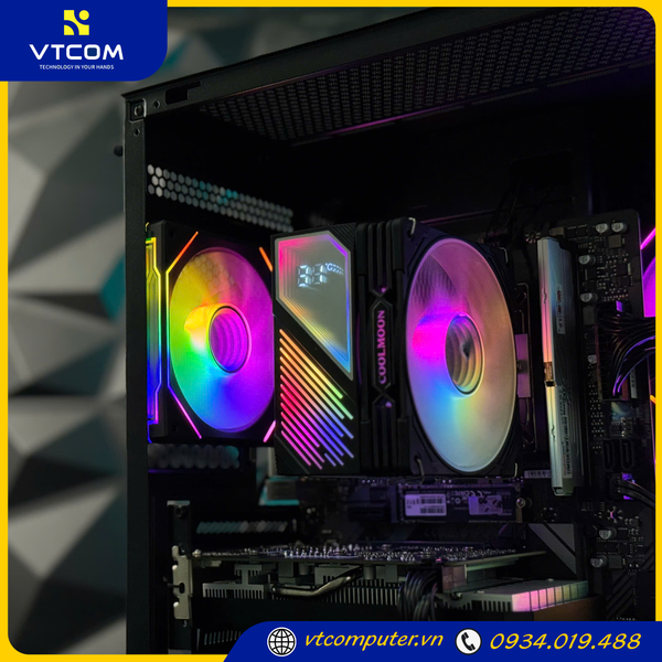 PC VTCOM x PANO M NANO x ZOTAC ( i5 14400F / 16GB / 256GB / RTX 5060 8GB )