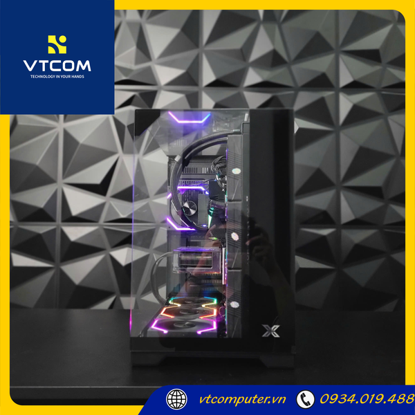 PC VTCOM x OCEAN x DUAL ( Ultra 5 245KF / 32GB / 1TB / RTX 4070 )