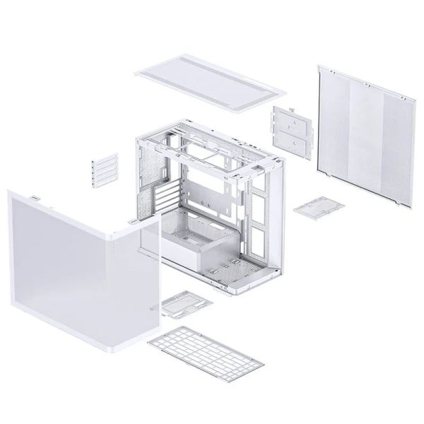 Vỏ Case Jonsbo D300 Trắng/White | Micro ATX