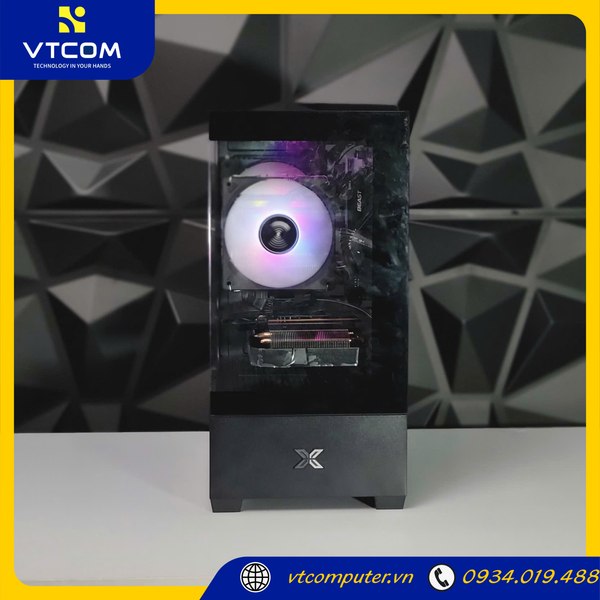 PC VTCOM x ALPHARD x CHALLENGER ( RYZEN 7 5700X3D / 16GB (8GBX2) / 256GB / RX 6600 8GB )
