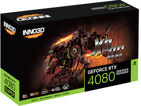 Card màn hình INNO3D GeForce RTX 4080 SUPER 16GB X3 OC