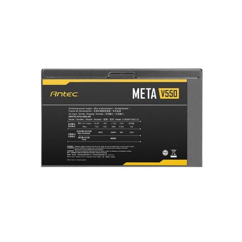 Nguồn máy tính ANTEC META V550 550W Đen/Black
