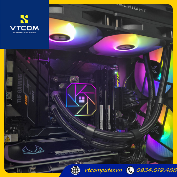 PC VTCOM x NYX x AMP ( i7 12700K / 32GB / 500GB / RTX 4060TI 16GB )