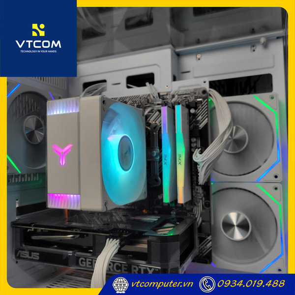 PC VTCOM x OCEAN x DUAL ( Ryzen 7 5700X3D / 16GB / 256GB / RTX 4060 )