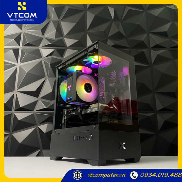 PC VTCOM x VIEW II x TWIN ( I5 12400F / 16 GB / 256 GB / RTX 3060 12GB )