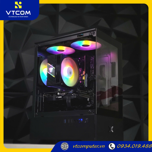 PC VTCOM x VIEW x OCPC ( i5 11400F / 16GB / 256GB / RX 580 8GB )
